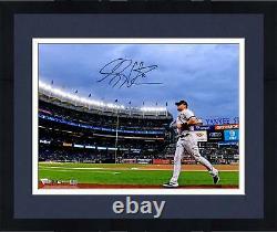 Framed Luke Voit New York Yankees Autographed 16 x 20 Stadium Photograph