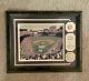 Framed Yankee Stadium Limited Edition /1000 Jeter Solid Nickel Silver Medallion