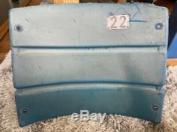 GAME USED AUTHENTIC NEW YORK YANKEES NY OLD STADIUM #22 SEAT BACK MLB Steiner