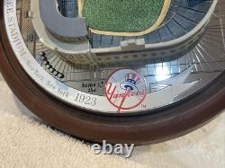 GORGEOUS Joe DiMaggio AUTO'D Hawthorne Yankee Stadium, New York Yankees, PSA