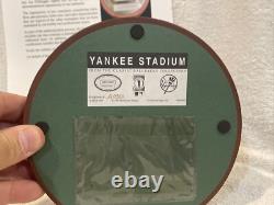 GORGEOUS Joe DiMaggio AUTO'D Hawthorne Yankee Stadium, New York Yankees, PSA