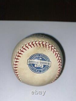 Game Used 2009 New York Yankees Inaugural Season Yankee Stadium Mlb Rare