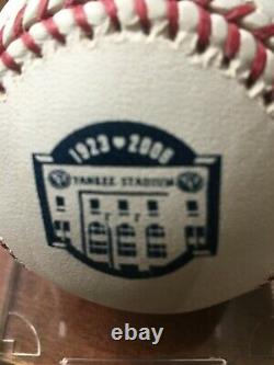 Graig Nettles New York Yankees Rare Signed Yankee Stadium Official Mlb Baseball