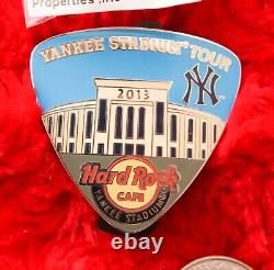 Hard Rock Cafe Pin YANKEE STADIUM Tour Guitar Pick New York