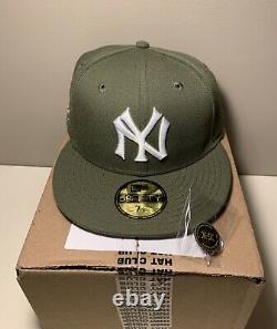 Hat Club Exclusive New York Yankees Olive 1941 WS Stadium patch 7 1/8 Hat