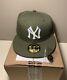 Hat Club Exclusive New York Yankees Olive 1941 Ws Stadium Patch 7 1/8 Hat
