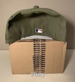 Hat Club Exclusive New York Yankees Olive 1941 WS Stadium patch 7 1/8 Hat