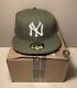 Hat Club Exclusive New York Yankees Olive 1941 Ws Stadium Patch 7 3/8 Hat
