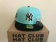 Hatclub Exclusive New Era 59fifty New York Yankees Stadium Patch Hat Mint/black