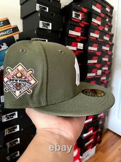 Hatclub Exclusive New York Yankees Olive 7 1/4 Variety Grey Stadium World Series