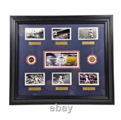 Highland Mint 1923-08 Yankee Stadium Framed, Dirt Coin, Ruth Gehrig Jeter LE #90