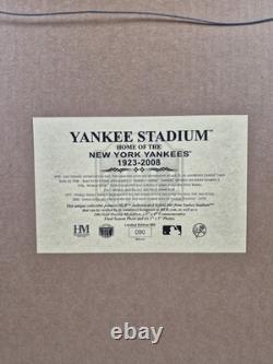 Highland Mint 1923-08 Yankee Stadium Framed, Dirt Coin, Ruth Gehrig Jeter LE #90