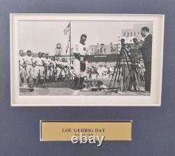 Highland Mint 1923-08 Yankee Stadium Framed, Dirt Coin, Ruth Gehrig Jeter LE #90