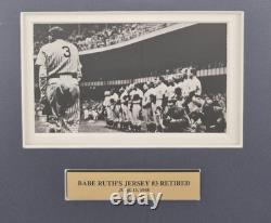 Highland Mint 1923-08 Yankee Stadium Framed, Dirt Coin, Ruth Gehrig Jeter LE #90