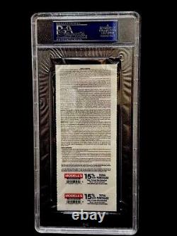 Historic 2008 Final Game At Old Yankee Stadium FULL Ticket PSA Yankees 9/21/08