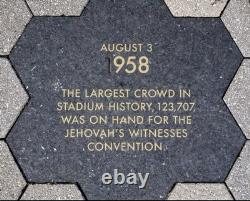 Historic! Largest Crowd In Yankee Stadium History (123,707) Aerial View Photo