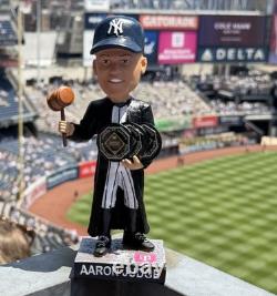 IN-HAND Aaron Judge New York Yankees MVP AL 3x 2026 Bobblehead SGA 6/20/2026