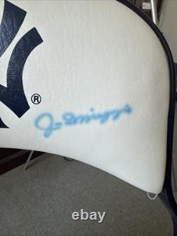 JOE DIMAGGIO Signed game Used New York Yankee Stadium Club House Chair Jsa RARE JOE DIMAGGIO Signed game Used New York Yankee Stadium Club House Chair Jsa RARE