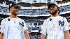 Jalen Brunson U0026 Josh Hart Throw Out The First Pitch At Yankee Stadium