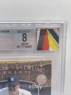 Jersey Fusion'08 UD Don Mattingly Yankee Stadium Legacy Game Patch Beckett 8 MT