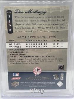 Jersey Fusion'08 UD Don Mattingly Yankee Stadium Legacy Game Patch Beckett 8 MT