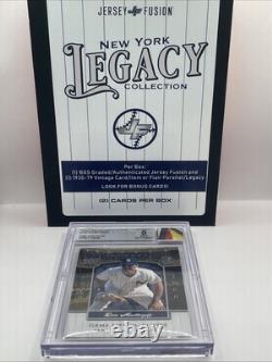 Jersey Fusion'08 UD Don Mattingly Yankee Stadium Legacy Game Patch Beckett 8 MT