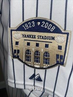 Joba Chamberlain New York Yankees Authentic Jersey 2008 Yankee Stadium ASG Patch