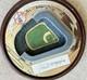 Joe Dimaggio Autographed Domed Replica Of Yankee Stadium With Box & Coa