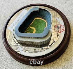 Joe DiMaggio AUTOGRAPHED Domed Replica of Yankee Stadium With Box & COA