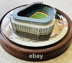 Joe DiMaggio AUTOGRAPHED Domed Replica of Yankee Stadium With Box & COA