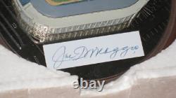 Joe DiMaggio AUTO Yankee Stadium Sculpture Hawthorne Cooperstown in Orig'L Box