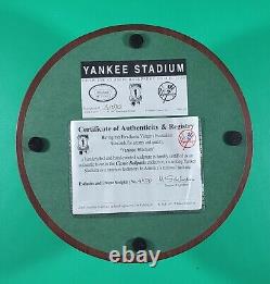 Joe DiMaggio New York Yankee Dome Stadium Sculpture Signed Hawthorne Cooperstown