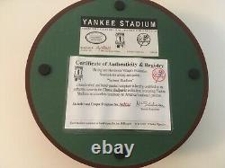 Joe DiMaggio New York Yankees Signed Hawthorne Cooperstown Yankee Dome Stadium