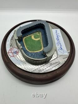 Joe DiMaggio Signed NY Yankee Stadium Dome Sculpture Hawthorne Mint Auto Coa