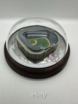 Joe DiMaggio Signed NY Yankee Stadium Dome Sculpture Hawthorne Mint Auto Coa