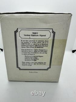 Joe DiMaggio Signed NY Yankee Stadium Dome Sculpture Hawthorne Mint Auto Coa