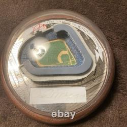 Joe Dimaggio Signed Yankee Stadium With COA by Hawthorne in Original Box #A10LL8