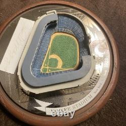 Joe Dimaggio Signed Yankee Stadium With COA by Hawthorne in Original Box #A10LL8
