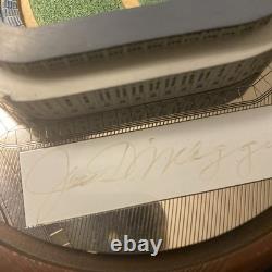 Joe Dimaggio Signed Yankee Stadium With COA by Hawthorne in Original Box #A10LL8