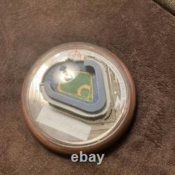 Joe Dimaggio Signed Yankee Stadium With COA by Hawthorne in Original Box #A10LL8