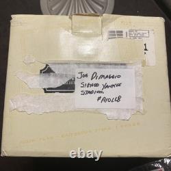 Joe Dimaggio Signed Yankee Stadium With COA by Hawthorne in Original Box #A10LL8