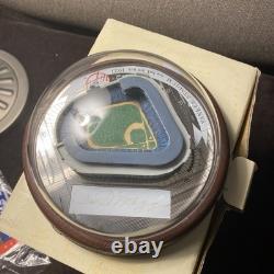 Joe Dimaggio Signed Yankee Stadium With COA by Hawthorne in Original Box #A10LL8