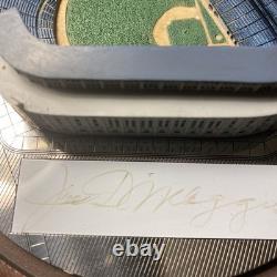 Joe Dimaggio Signed Yankee Stadium With COA by Hawthorne in Original Box #A10LL8