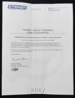 Joe Torre HOF Signed/Inscribed Old Yankee Stadium Seat Back #6 Steiner 200967