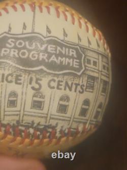 John sterling signed new york yankees commemorative baseball ball yankee stadium