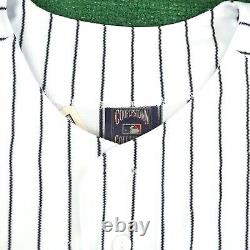 Jorge Posada 1998 New York Yankees Cooperstown Jersey Yankee Stadium 75th Patch