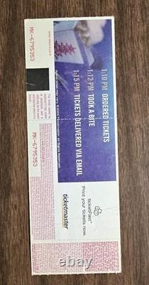 July 1 2004 Yankees vs Red Sox Ticket Stub Yankee Stadium Derek Jeter The Dive