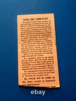 July 4,1964, Vintage Yankees Ticket Stub, MANTLE Hits 3HR, vs MINNESOTA TWINS
