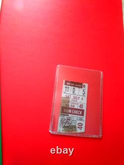 July 4,1964, Vintage Yankees Ticket Stub, MANTLE Hits 3HR, vs MINNESOTA TWINS July 4,1964, Vintage Yankees Ticket Stub, MANTLE Hits 3HR, vs MINNESOTA TWINS