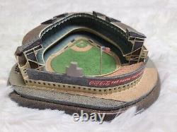 LOT Danbury Mint 2x Yankees Stadium Replica Baseball Legends Are Made + Mini